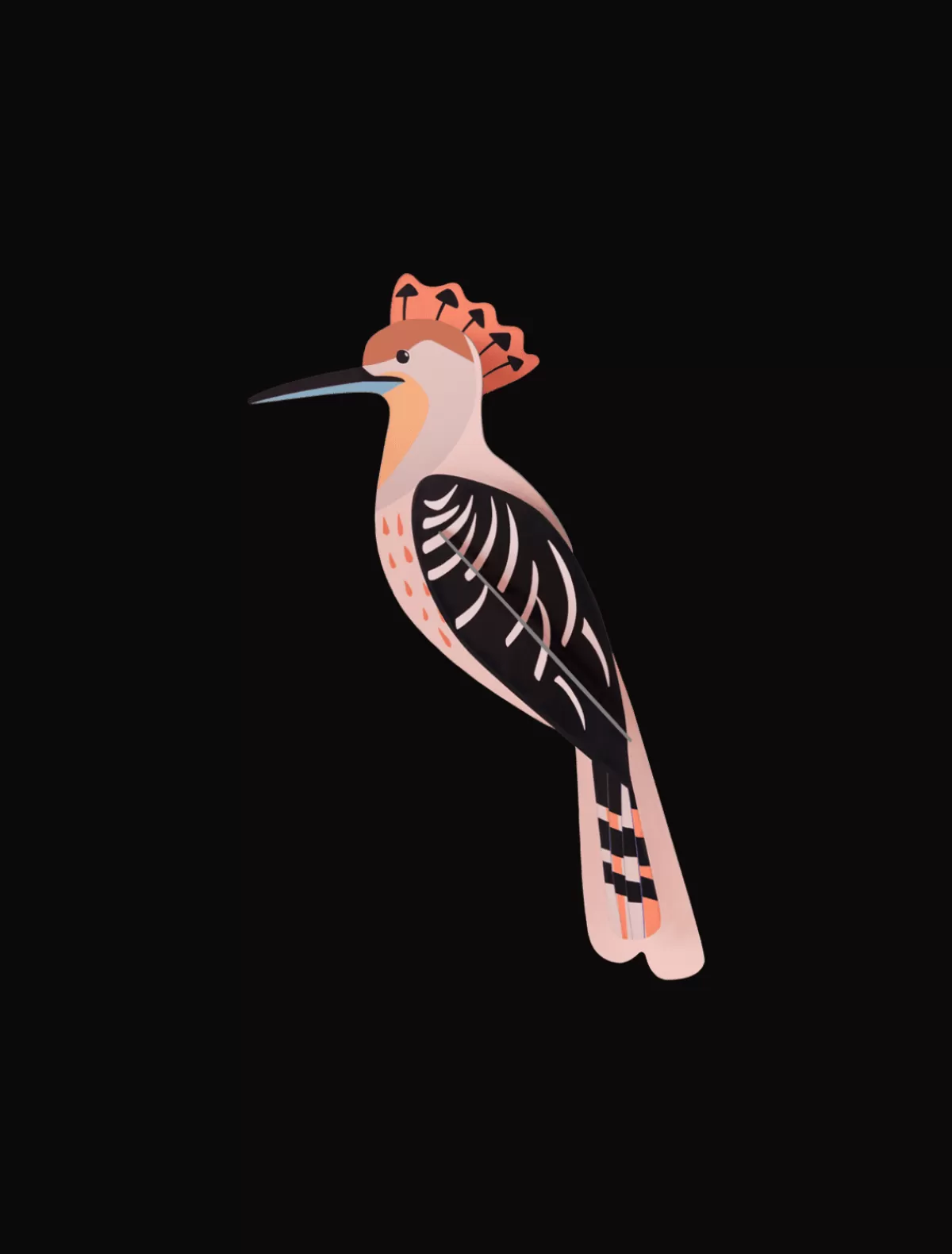 Studio ROOF Birds | Garden Birds-Hoopoe