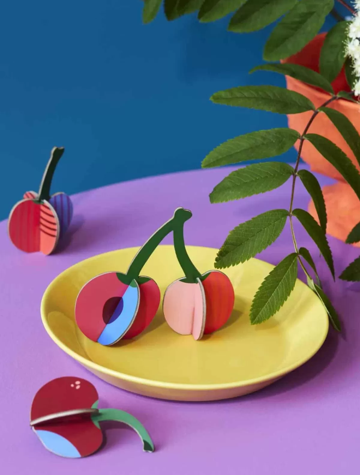 Studio ROOF Pop Out Cards-Pop Out Card, Cherries