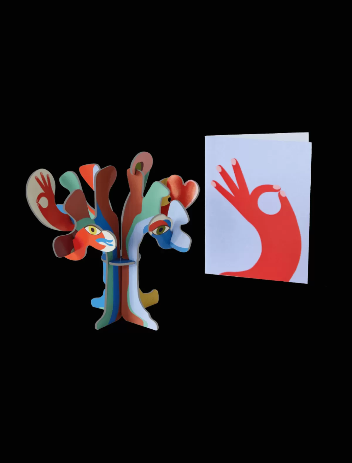 Studio ROOF Floral Art | Pop Out Cards-Pop Out Card, Cosmic Tree