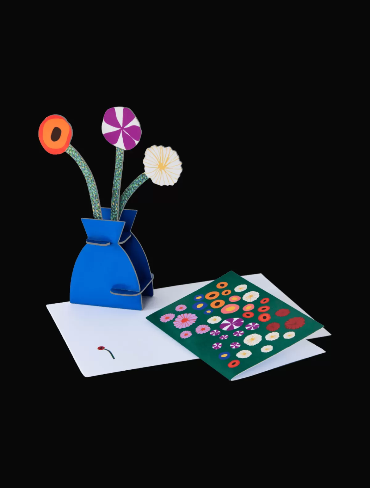 Studio ROOF Floral Art | Pop Out Cards-Pop Out Card, Klimt Flowers
