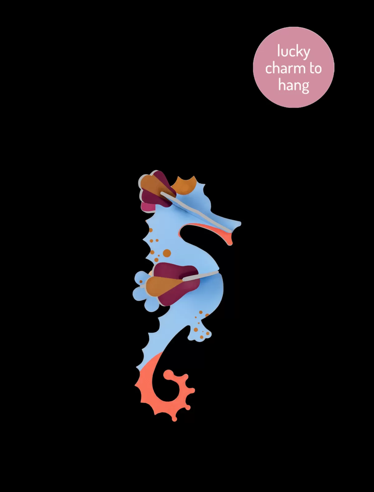 Studio ROOF Sea Creatures | Lucky Charms-Sea horse